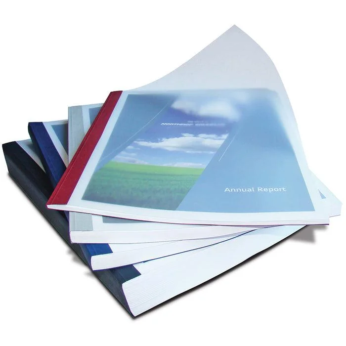 Thermal Binding - Sleek bookstore quality finish